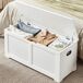 Caja de almacenamiento Caja de almacenamiento Blanco