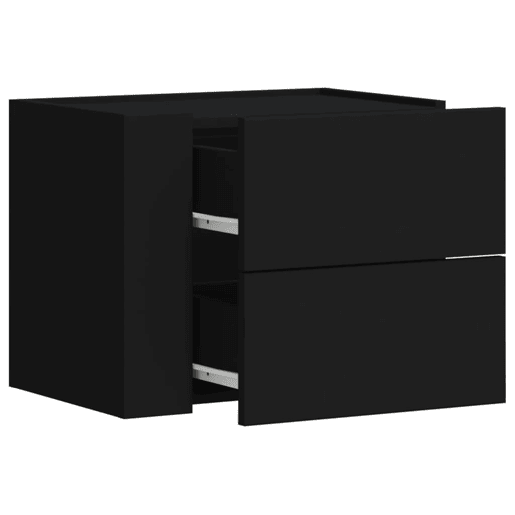 Soluna Home - Mesas de cabeceira Madeira 2 piezas 45 x 30 x 35 cm