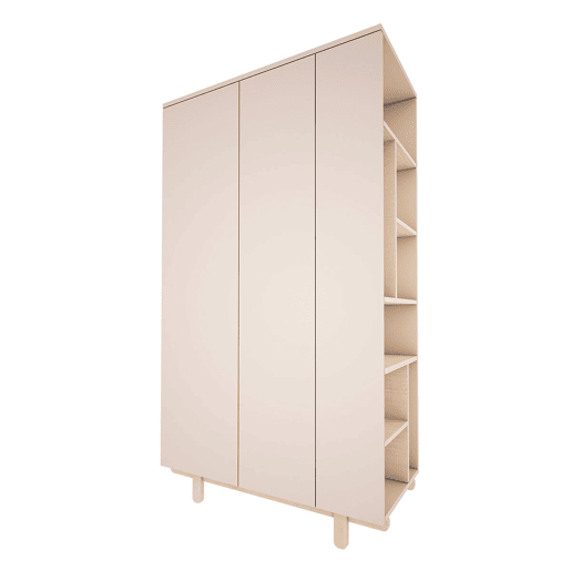 Roupeiro 2 portas Wood Luck Romy Cachemira Roupeiro 2 portas Wood Luck Romy Cachemira