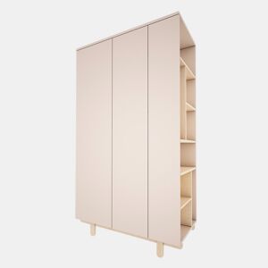 Roupeiro 2 portas Wood Luck Romy Cachemira
