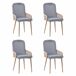 Sillas de comedor Sillas de comedor Gris
