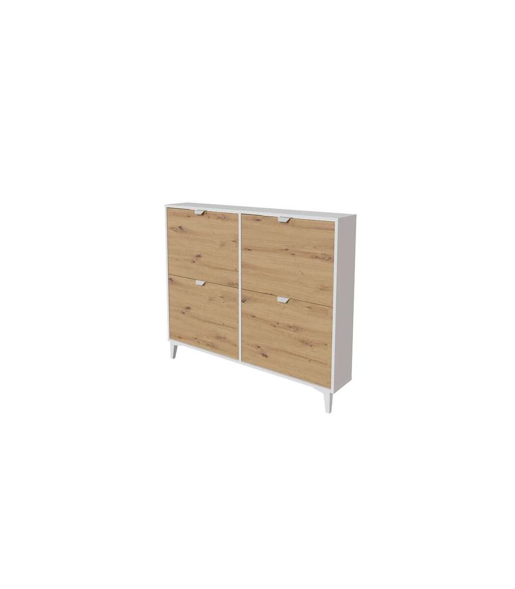 Mueble zapatero Pili con 4 trampones y diseño moderno 116