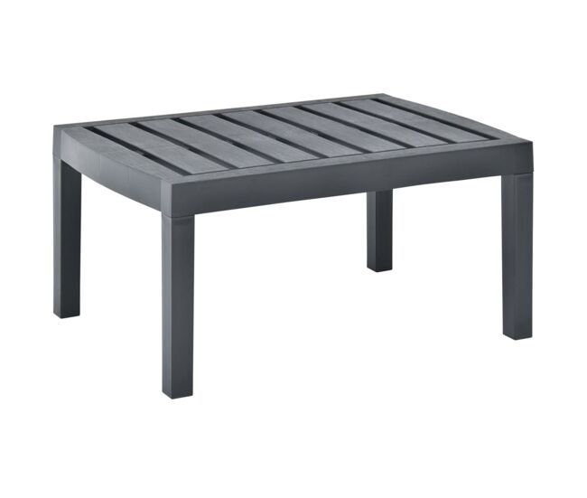 Mesa de exterior brill antracita 38x78x55 cm