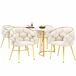 Conjunto de mesas y sillas de comedor Conjunto de mesas y sillas de comedor Beige