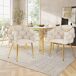 Conjunto de mesas y sillas de comedor Conjunto de mesas y sillas de comedor Beige