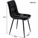 Conjunto de mesas y sillas de comedor Conjunto de mesas y sillas de comedor Blanco/ Negro