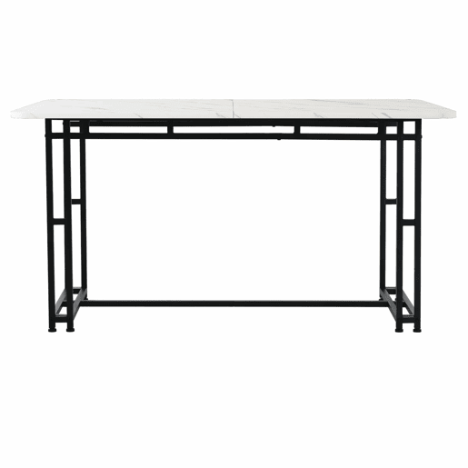 Conjunto de sala de jantar 120x70cm - mesa preta com 4 cadeiras - veludo verde escuro - pernas pretas