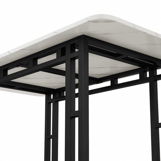 Conjunto de sala de jantar 120x70cm - mesa preta com 4 cadeiras - veludo verde escuro - pernas pretas