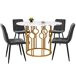 Conjunto de mesas y sillas de comedor Conjunto de mesas y sillas de comedor Multicolor