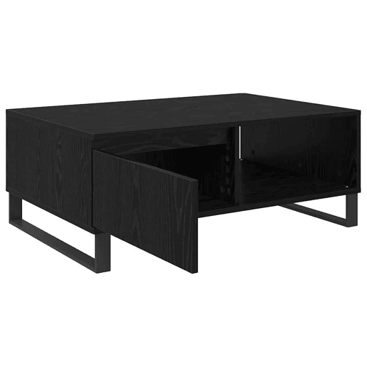 Mesa de Centro, Mesa baixa, Carvalho Preto 90 x 60 x 35 cm