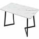 Conjunto de mesas y sillas de comedor 117x68 Conjunto de mesas y sillas de comedor 117x68 Gris