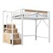 Cama infantil de metal 145x255 Cama infantil de metal 145x255 Blanco