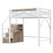 Cama infantil de metal 145x255 Cama infantil de metal 145x255 Blanco