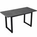 Conjunto de mesas y sillas de comedor Conjunto de mesas y sillas de comedor Negro