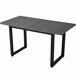 Conjunto de mesas y sillas de comedor Conjunto de mesas y sillas de comedor Negro