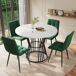Conjunto de mesas y sillas de comedor 100x100 Conjunto de mesas y sillas de comedor 100x100 Gris