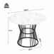 Conjunto de mesas y sillas de comedor 100x100 Conjunto de mesas y sillas de comedor 100x100 Gris