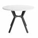 Conjunto de mesas y sillas de comedor 100x100 Conjunto de mesas y sillas de comedor 100x100 Gris