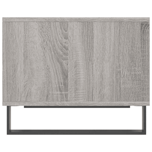 Mesa de Centro, Mesa baixa, 60x50x40 cm derivados de madeira cinzento sonoma