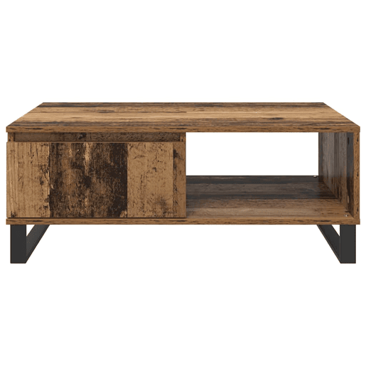 Mesa de Centro, Mesa baixa, Madeira Antiga 90 x 60 x 35 cm