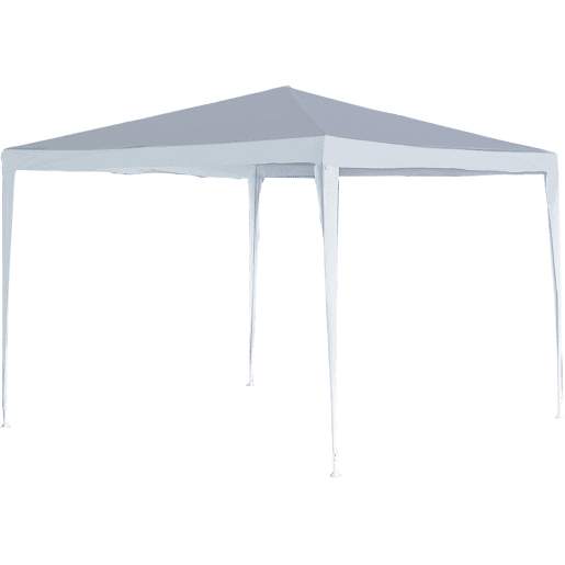 Gazebo de jardim atacha 3 - 9 m² - 3 x 3 m - Branco