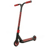 SPORTNOW Trotinete Acrobática Trotinete Freestyle com Guiador 360° Rolamentos ABEC-9 Rodas de PU de 120 mm Estrutura de Alumínio Aço Antiderrapante para Adolescentes Adultos para Skatepark 66x47x81 cm Vermelho