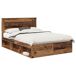 Estructura de cama matrimonial Estructura de cama matrimonial Marrón