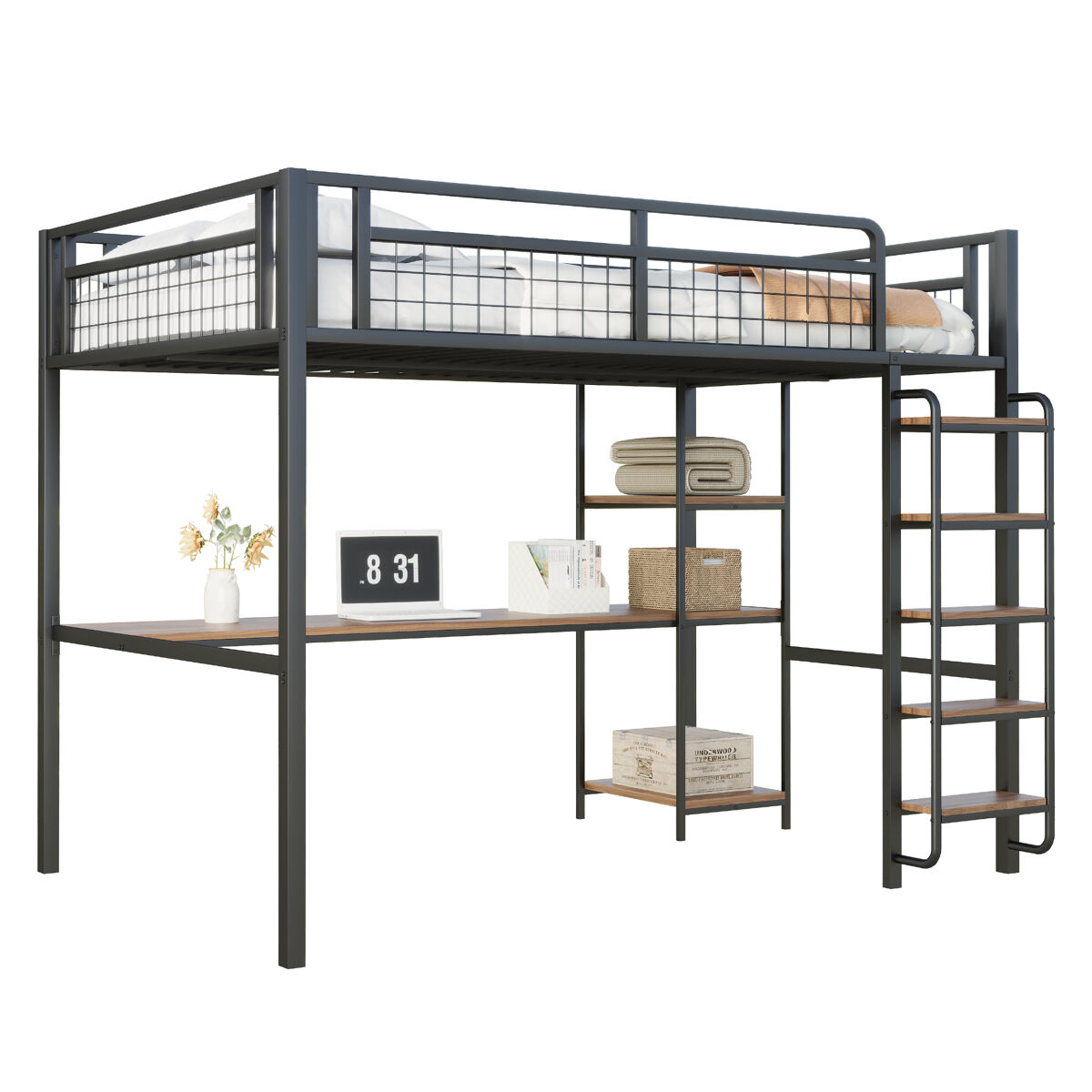 Cama infantil de metal 146x203