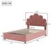 Cama infantil de terciopelo 102x203 Cama infantil de terciopelo 102x203 Beige
