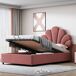 Cama infantil de terciopelo 102x203 Cama infantil de terciopelo 102x203 Beige