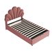 Cama infantil de terciopelo 102x203 Cama infantil de terciopelo 102x203 Beige