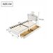 Cama infantil de polipiel 100x203 Cama infantil de polipiel 100x203 Blanco