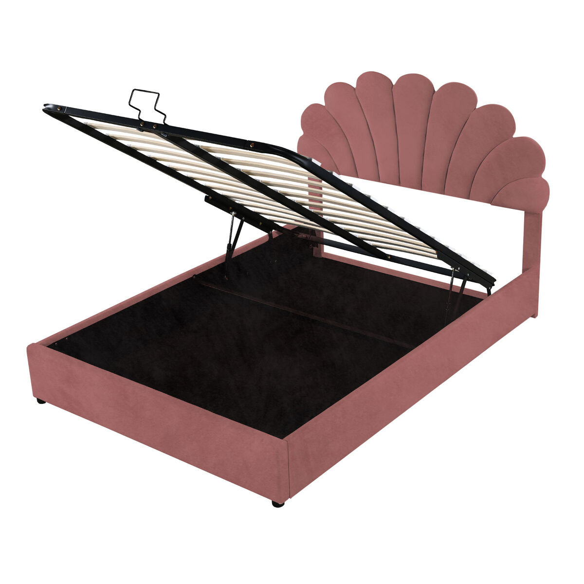 Cama infantil de terciopelo 149x203