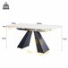 Conjunto de mesas y sillas de comedor Conjunto de mesas y sillas de comedor Blanco/ Negro