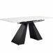 Conjunto de mesas y sillas de comedor Conjunto de mesas y sillas de comedor Blanco/ Negro