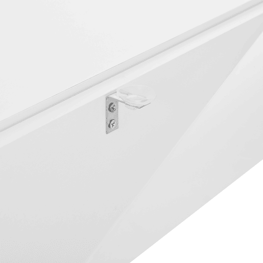 Mesa de centro elevável 16 cores - Vidro, suportes acrílicos - Branco