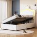 Cama infantil de polipiel Cama infantil de polipiel Blanco