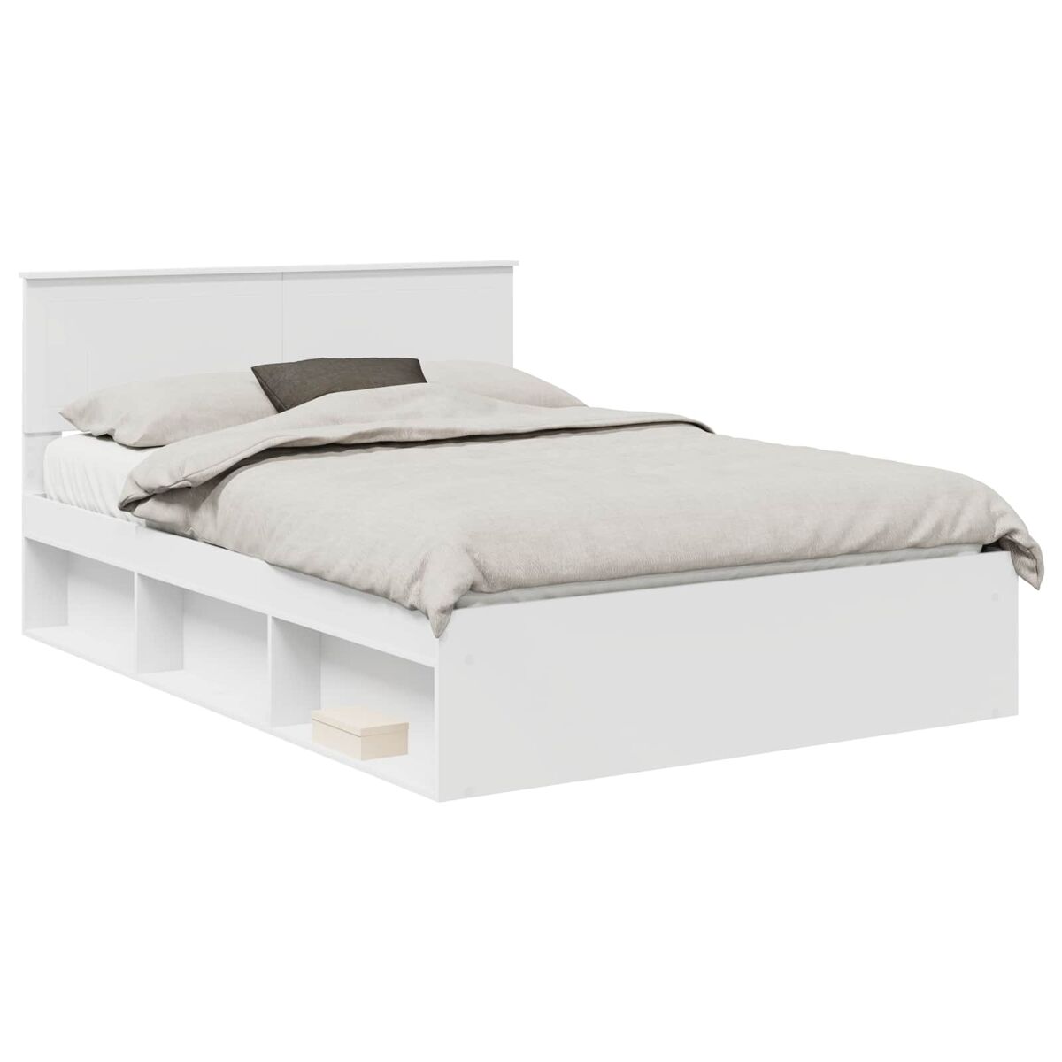 Estructura de cama doble matrimonial - 140 x 200 cm madera de pino macizo