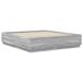 Estructura de cama matrimonial Estructura de cama matrimonial Roble/ Gris