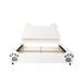 Cama infantil de terciopelo 140x210 Cama infantil de terciopelo 140x210 Blanco