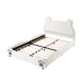 Cama infantil de terciopelo 140x210 Cama infantil de terciopelo 140x210 Blanco
