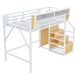 Cama infantil de metal 145x255 Cama infantil de metal 145x255 Blanco