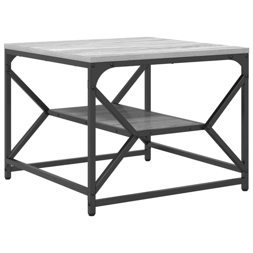 Mesa de Centro, Mesa baixa, Cinza Sonoma 51 x 50 x 40 cm