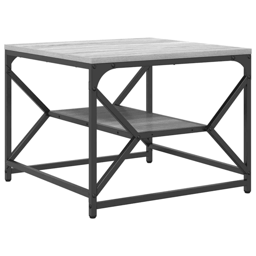Mesa de Centro, Mesa baixa, Cinza Sonoma 51 x 50 x 40 cm