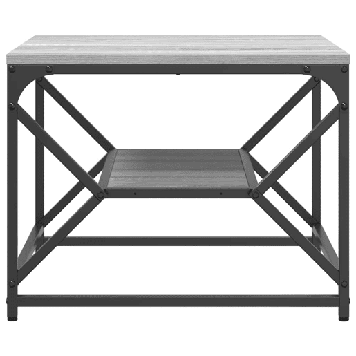 Mesa de Centro, Mesa baixa, Cinza Sonoma 51 x 50 x 40 cm