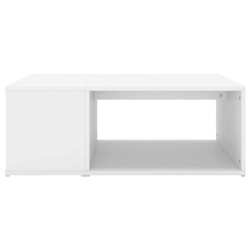 Mesa de Centro, Mesa baixa, 90x67x33 cm derivados de madeira branco