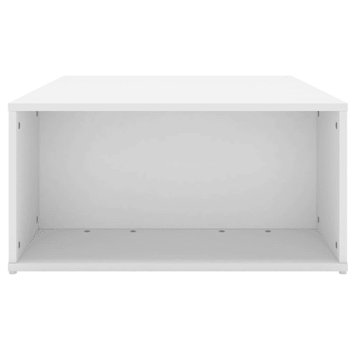 Mesa de Centro, Mesa baixa, 90x67x33 cm derivados de madeira branco