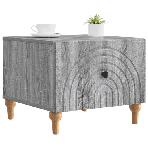 Mesa de Centro, Mesa baixa, com gaveta Sonoma Cinzento 49 x 50 x 40 cm