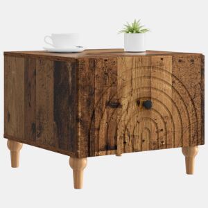 Mesa de Centro, Mesa baixa, com gaveta Madeira antiga 49 x 50 x 40 cm