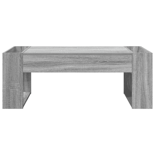 Mesa de Centro, Mesa baixa, Cinza Sonoma 110 x 50 x 41 cm Madeira processada